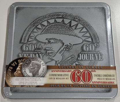 Canada RCM 60th Anniversary Victory In Europe King George VI Rare Original Seal
