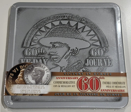 Canada RCM 60th Anniversary Victory In Europe King George VI Rare Original Seal