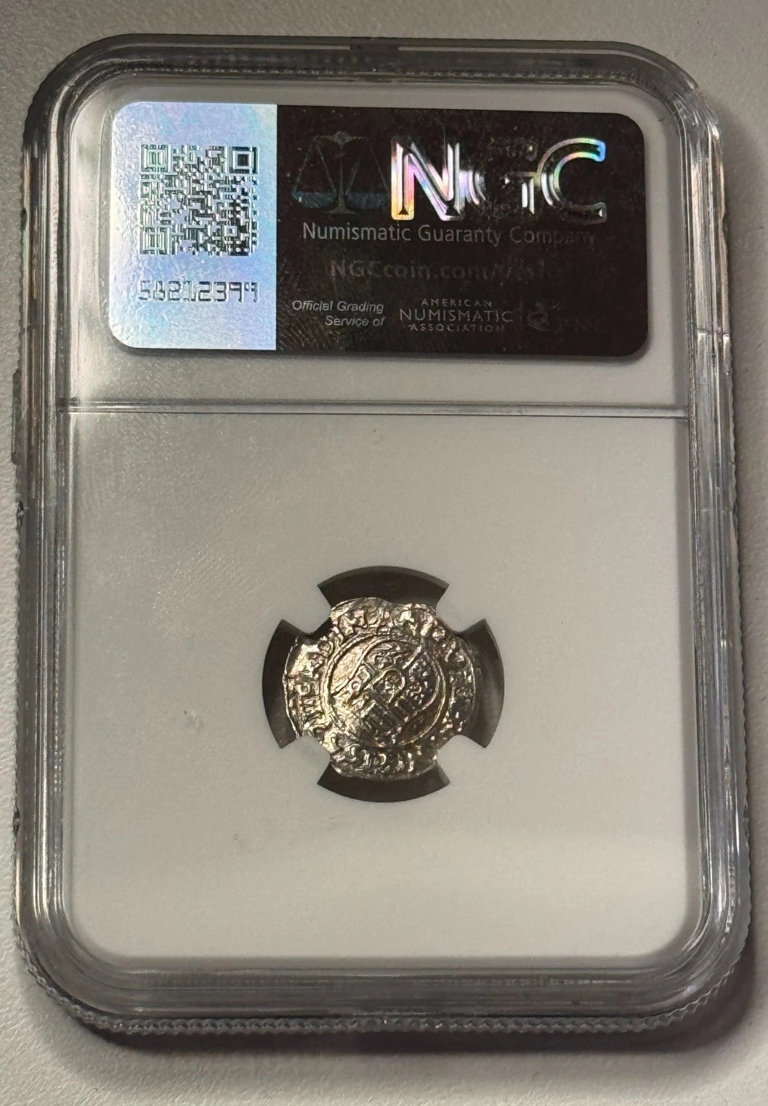 1557KB Hungary Silver Denar NGC Genuine Kremnica Mint Medieval Hungarian Coin