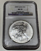 United States 2008 American 1oz Silver Eagle NGC Graded MS-70 Perfect 70/70