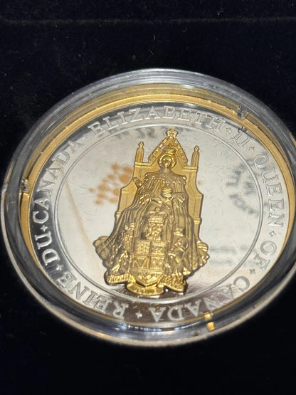 2017 Canada $25 Fine Silver Coin - The Great Seal of Canada With Box + COA