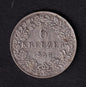 Germany 6 Six Kreuzers Billon Coin Free City Of Frankfurt - cscoinsnbanknotes