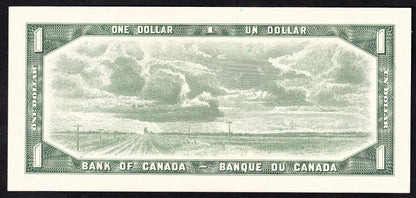 Canada 1954 $1 Banknote Nicer Grade & Signature XF+ - cscoinsnbanknotes