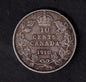 Canada 1910 10c Ten Cent Silver Coin King Edward VII Mint Tower Hill London .925