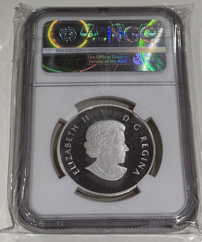 Canada Ducks Of Canada 2015 Cinnamon Teal Colourized NGC Graded PF-70 UC RCM