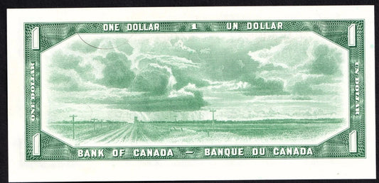 Canada 1954 $1 One Dollar Replacement Banknote Beattie - Rasminsky *A/A UNC BC-37bA - cscoinsnbanknotes