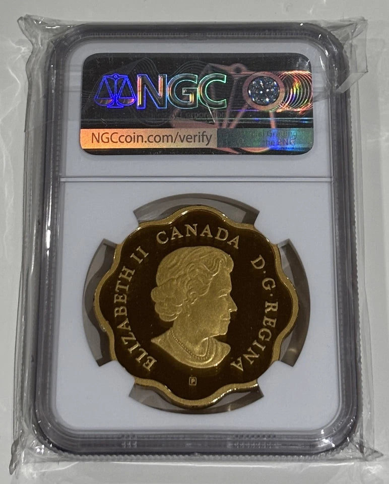 Canada 2018 Gilt Canada $20 Iconic Maple Leaves NGC Graded PF-70 Ultra Cameo