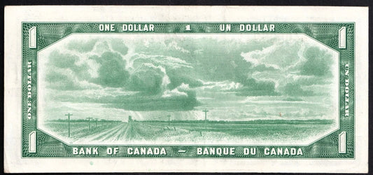 Canada 1954 $1 One Dollar Replacement Banknote Beattie - Rasminsky *A/A BC-37bA AU - cscoinsnbanknotes