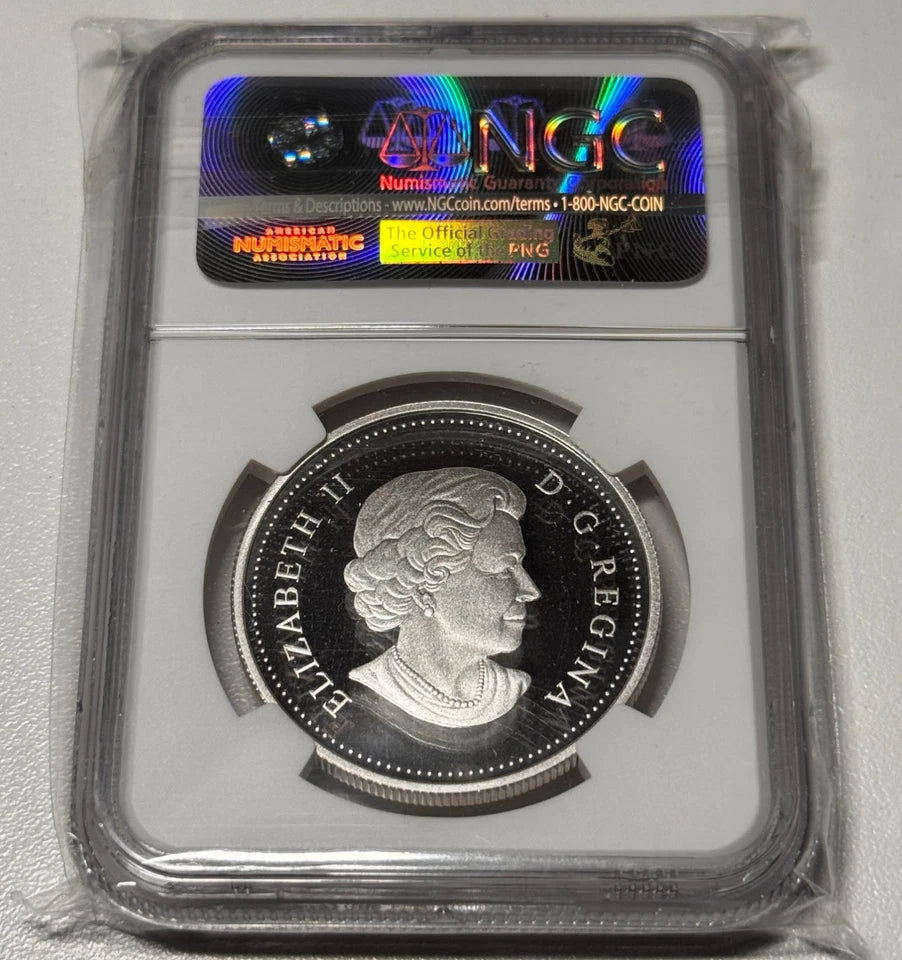 Canada 2013 Silver $1 Seven Years War NGC Certfied PF 70 Ultra Cameo