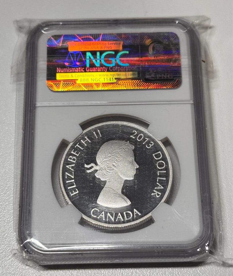 Canada 2013 $1 60th Ann. Korea Armistace Agreement NGC First Releases PF-70