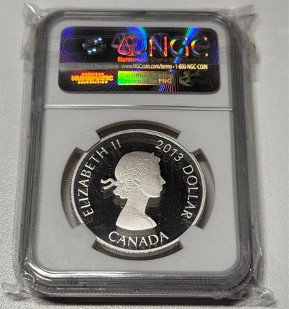 Canada 2013 Silver $1 Koreas Armistance Agreement 60th Anniversary NGC PF 70 UC