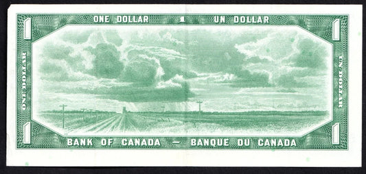 Canada 1954 $1 One Dollar Banknote Beattie - Coyne Replacement Note *A/A BC-37aA VF-XF - cscoinsnbanknotes