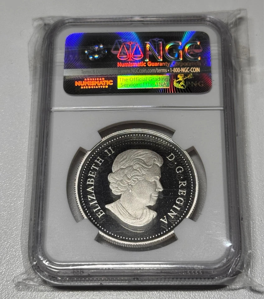 Canada 2014 $1 Silver Declaration Of WWII 75th Anniversary NGC PF-70 Ultra Cameo