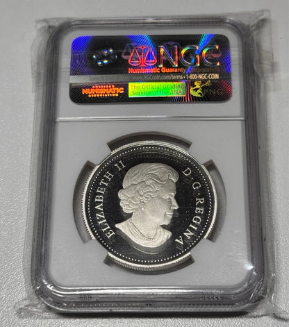 Canada 2014 $1 Silver Declaration Of WWII 75th Anniversary NGC PF-70 Ultra Cameo